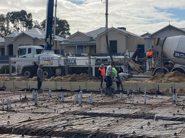 Baldivis Childcare Centre - Concrete Pour Complete - image 2