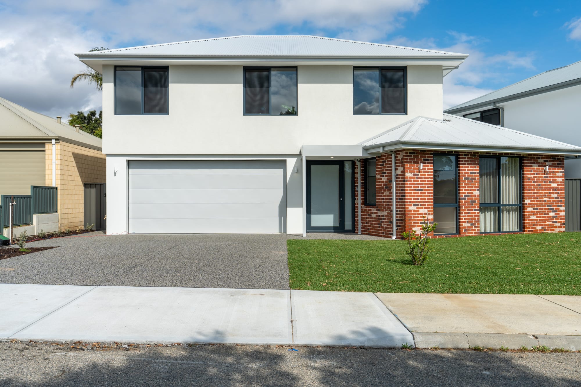 Completed residential development by Custom Build Solutions